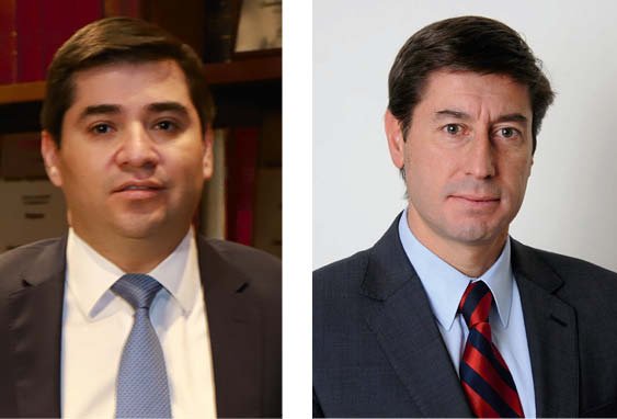 Rodrigo Riquelme y Carlos Aravena