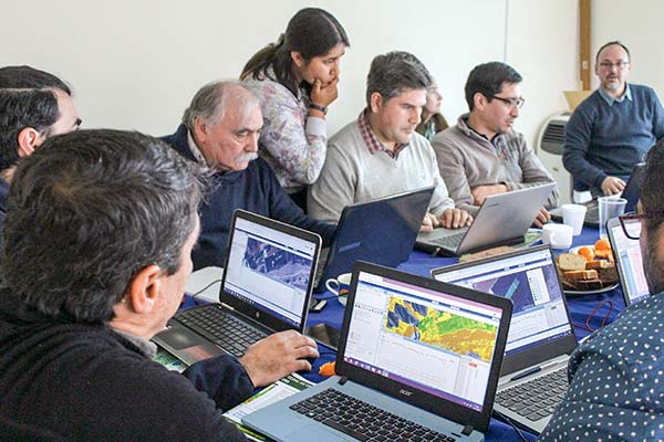 Capacitación en Plataforma PLAS, 2019.