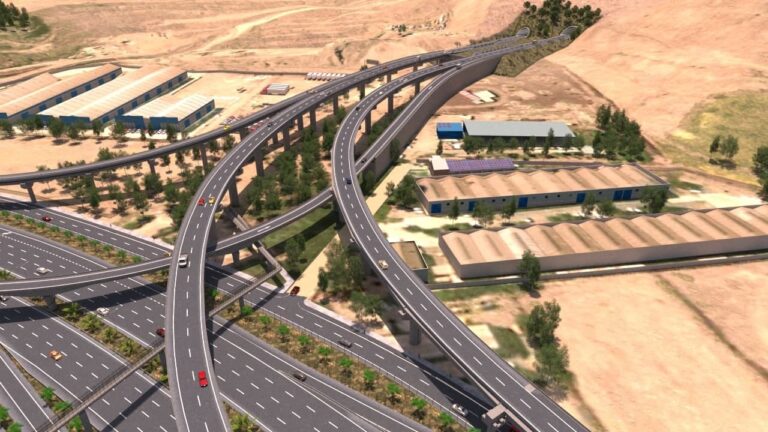 Túnel Lo Ruiz, render del proyecto